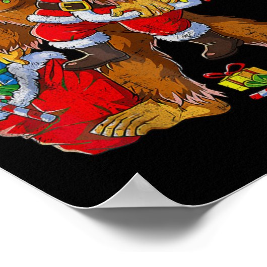 Poster Bigfoot Sasquatch For Men Grandpa Boys Kids Christ (Coin)