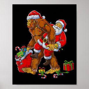 Poster Bigfoot Sasquatch Pour Hommes Grand-Père Garçons E