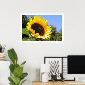 Poster Bigger Sun Flower (Bureau à domicile)