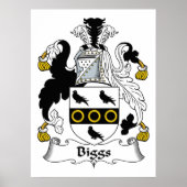 Poster Biggs Family Crest (Devant)