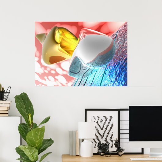 Poster Bijou (Bureau à domicile)