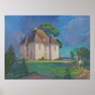 Poster Bijou provincial - Peinture de Kulhanek (1971)