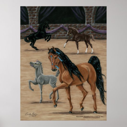 Poster Bijoux Bella Sara imprimé par Cindy Price McMurray (Devant)