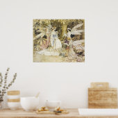 Poster Bijoux de fées Imprimer par Helen Jacobs (Cuisine)