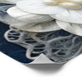 Poster Bijoux en costume sur Blue Denim (Coin)