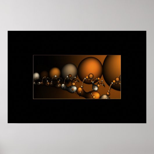 Poster Bijoux fractaux (Devant)