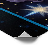 Poster Bijoux Galaxy Zodiac Gemini (Coin)