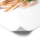 Poster Bijoux sur blanc (Coin)