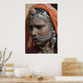 Poster Bijoux traditionnels du Rajashtan (Cuisine)