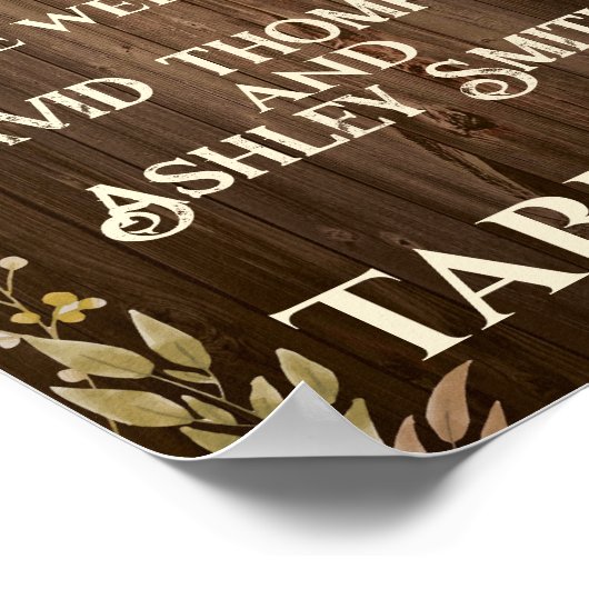 Poster bijtend tabelnummer (Hoek)