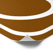 Poster Bike Trail Highway Sign (Coin)