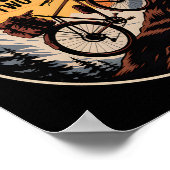 Poster Bikepacking Outdoor Mountain Biking Chasing Horizo (Coin)