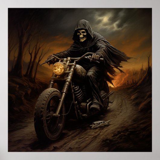 Poster Biker (Devant)