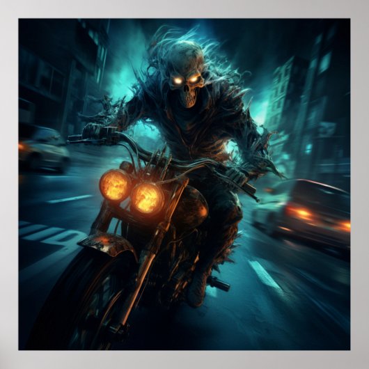 Poster Biker (Devant)