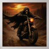 Poster Biker (Devant)
