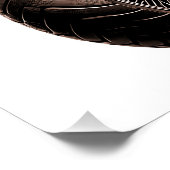 Poster Biker à la main (Coin)