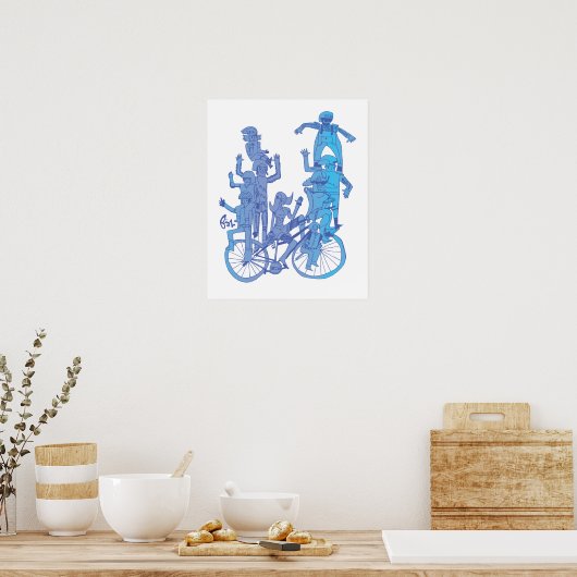 Poster Bikers (Cuisine)