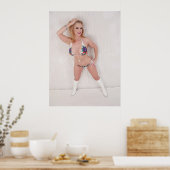 Poster bikini Blonde 24,46 po x 32,61 po (Cuisine)