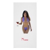 Poster Bikini brun beauté Thunder_Cove (Devant)