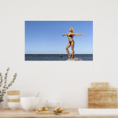 Poster Bikini Girl (Cuisine)