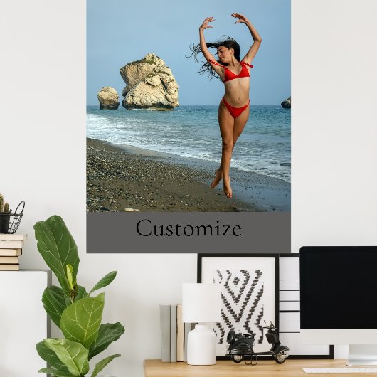 Poster Bikini Model Dancing Thunder_Cove (Bureau à domicile)