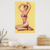 Poster Bikini pourpre (Cuisine)