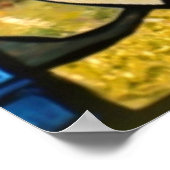 Poster Bikram Yoga Bow Pose Dhanurasana (Coin)