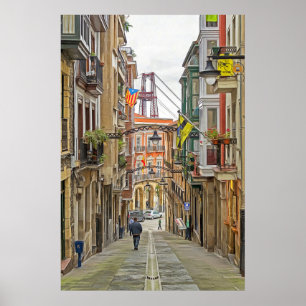 Poster  Bilbao. #11. Portugalete.