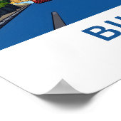 Poster Bilbao Espagne Imprimer Voyage (Coin)