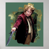Poster BILBO BAGGINS™ avec épée (Devant)