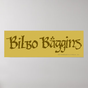 Poster BILBO BAGGINS™ Solide