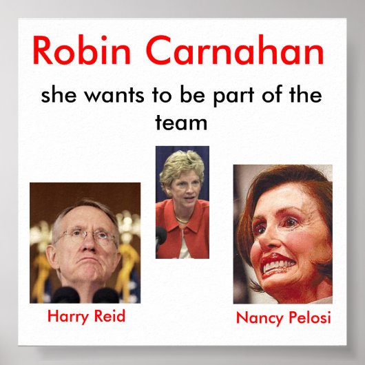 Poster bilde, nancy_pelosi, harry_reid, Robin Carnahan... (Devant)