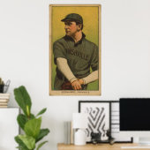 Poster Bill Bernhard, équipe de Nashville, carte de baseb (Bureau à domicile)