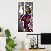 Poster Bill "Le Boucher" Couper (Bureau à domicile)