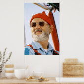 Poster Bill Murray Vie aquatique (Cuisine)