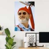 Poster Bill Murray Vie aquatique (Bureau à domicile)