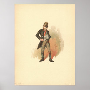 Poster Bill Sikes par Kyd, Charles Dickens Oliver Twist