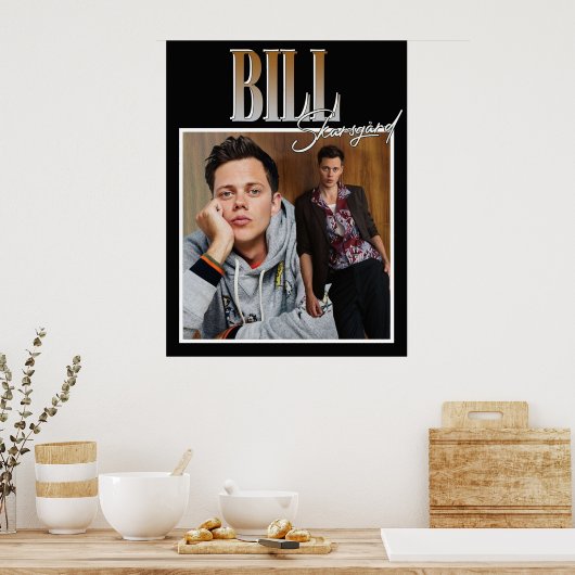 Poster Bill skarsgard (Cuisine)
