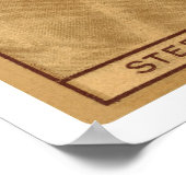 Poster Bill Steele Cardinals Baseball 1912 (Coin)