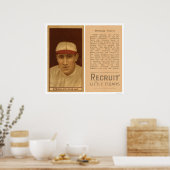 Poster Bill Steele Cardinals Baseball 1912 (Cuisine)