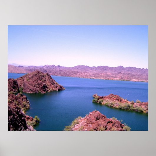 Poster Bill Williams River, Ouest de l'Arizona (Devant)