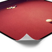 Poster billard (Coin)