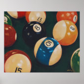 Poster Billard (Devant)