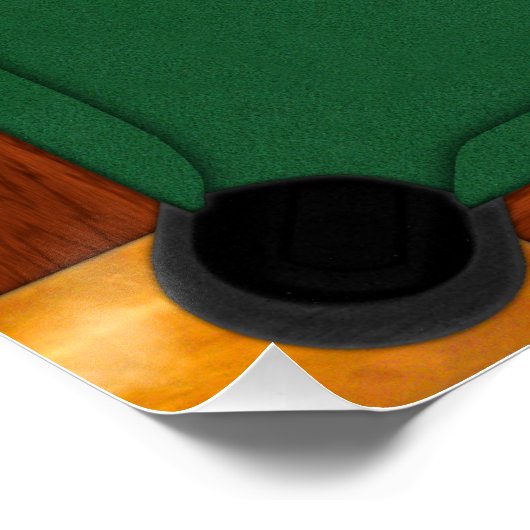 Poster Billard (Coin)