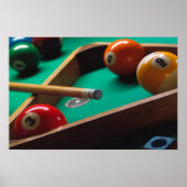 Poster billard (Devant)