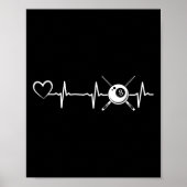 Poster Billard Billard Billard Billard Coeur de battement (Devant)