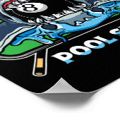 Poster Billard de billard de billard de billard de billar (Coin)