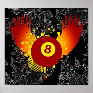 Poster billard hi-fi