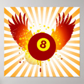 Poster billard hi-fi (Devant)