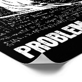 Poster Billard Problème Résoudre les joueurs Solution de (Coin)